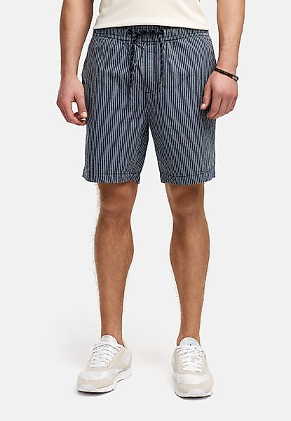 Indicode Chinoshorts INAlizzo aus Seersucker-Material für günstig online kaufen
