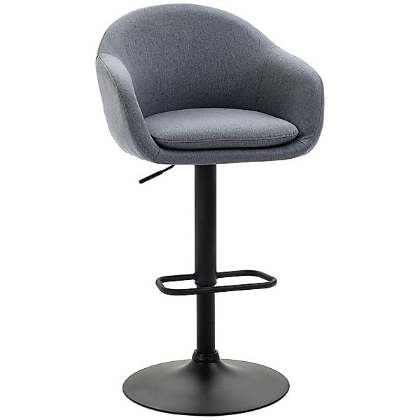 HOMCOM Barhocker Bistrohocker mit Fußstütze (Tresenhocker, günstig online kaufen