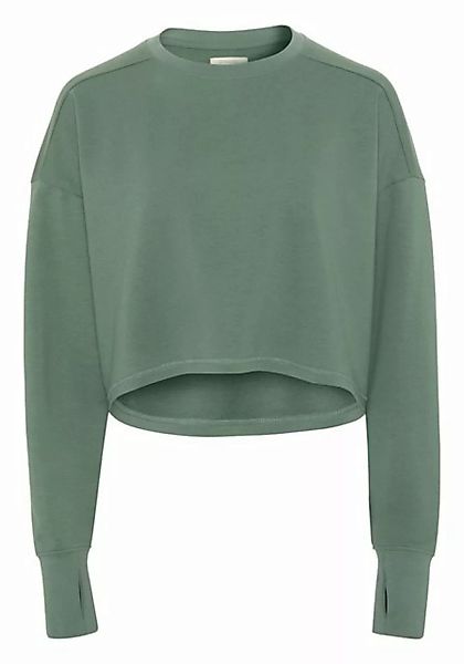 Detto Fatto Sweatshirt in lässig gecroppter Silhouette günstig online kaufen