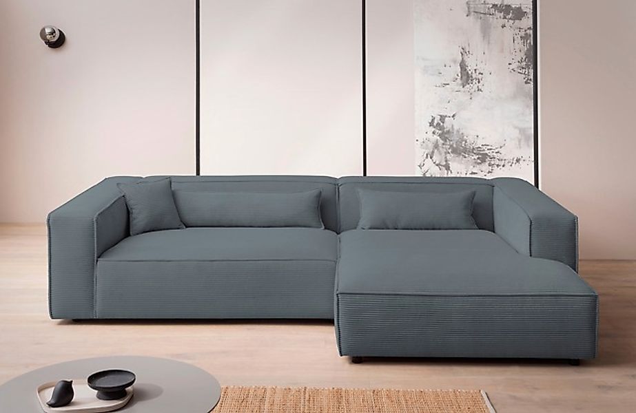 LeGer Home by Lena Gercke Ecksofa »PIARA XXL, Big-Sofa in Cord oder Leineno günstig online kaufen