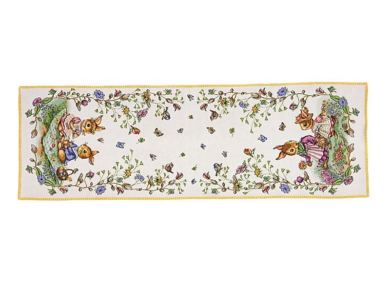 Villeroy & Boch Tischdecke Spring Fantasy Gob. Läufer XL Picknick 49 x 143c günstig online kaufen