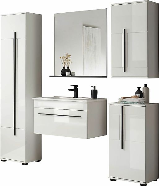 INOSIGN Badmöbel-Set "Cantara, Bad im modernen Design, 5-teiliges Badezimme günstig online kaufen