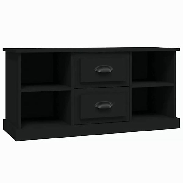 vidaXL TV-Schrank TV-Schrank Schwarz 99,5x35,5x48 cm Spanplatte günstig online kaufen