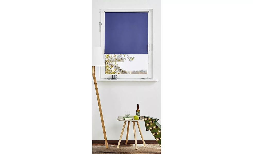 Rollo Klemmfix - blau - 100% Polyester - 90 cm - Sconto günstig online kaufen