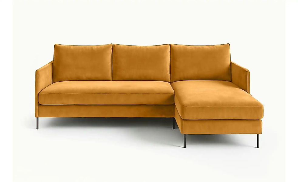 Ecksofa   ¦ gelb ¦ Maße (cm): B: 216 H: 95 Polstermöbel > Sofas > Ecksofas günstig online kaufen
