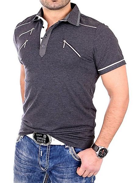 Reslad Poloshirt Reslad Herren Zipper Style günstig online kaufen