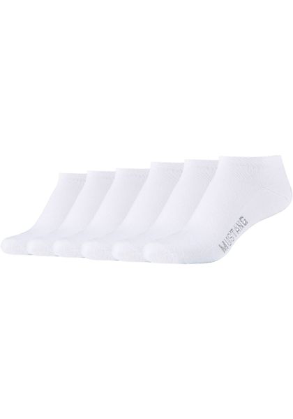 MUSTANG Sneakersocken "casual", (6 Paar), mit elastischem Komfortbund günstig online kaufen