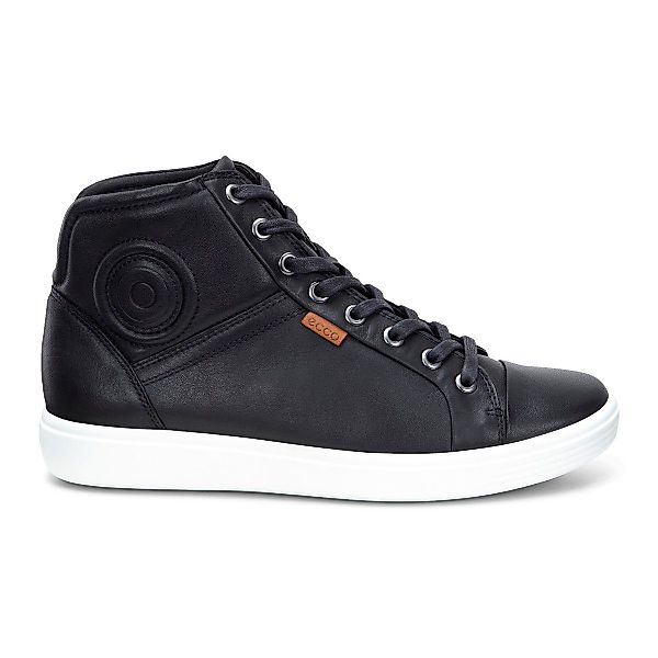 Ecco Soft 7 High (leichte und flexible Sohle) schwarz Damen Sneaker günstig online kaufen