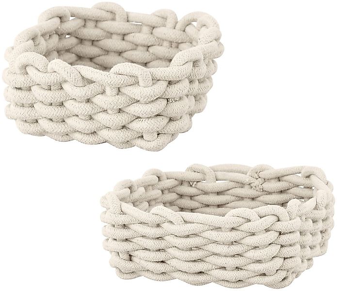 SCHÖNER WOHNEN-Kollektion Aufbewahrungskorb ""Melara"" Badkörbe aus Cotton günstig online kaufen