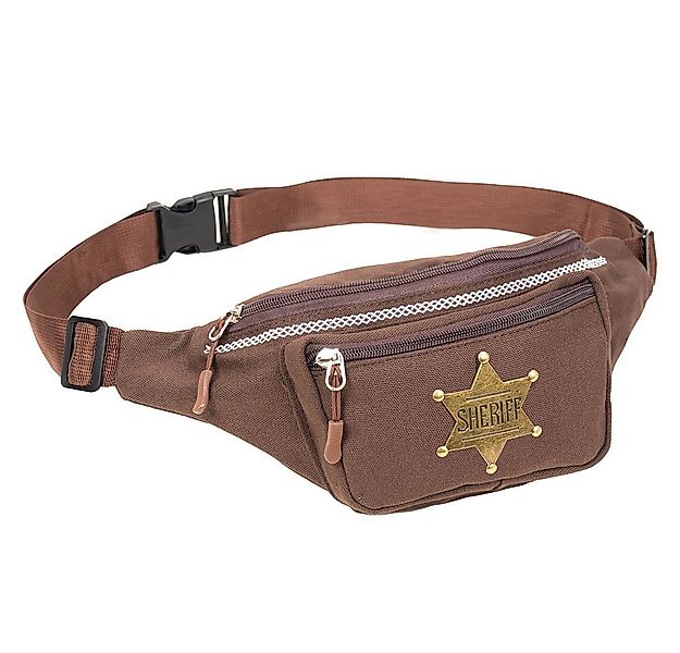 Goldschmidt Kostüme Bauchtasche Bauchtasche Cowboy braun günstig online kaufen