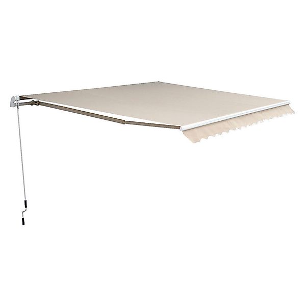 Alu-Gelenkarmmarkise creme B/H/L: ca. 450x0,3x300 cm günstig online kaufen