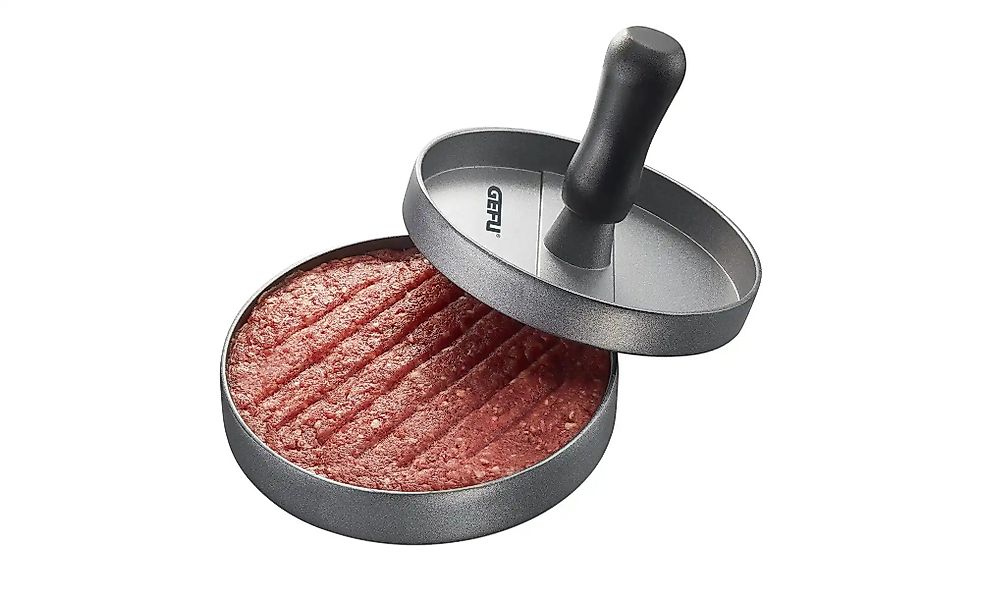 Gefu Burgerpresse  BBQ ¦ grau ¦ Aluminium ¦ Maße (cm): B: 11,8 H: 9,3 Küche günstig online kaufen