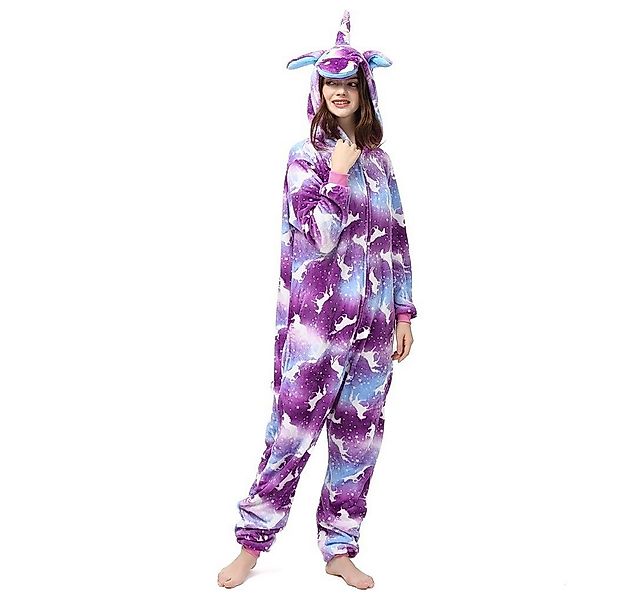 Katara Partyanzug Einhörner Jumpsuit Onesie Erwachsenen Kostüm S-XL, Karnev günstig online kaufen