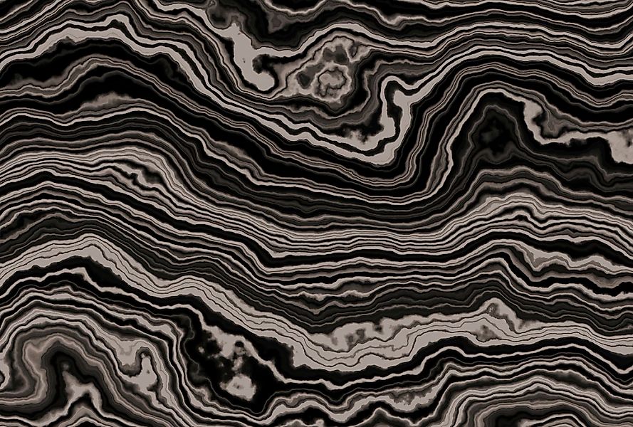 living walls Fototapete "Walls by Patel Onyx 2" glatt Vlies, Wand, Schräge günstig online kaufen