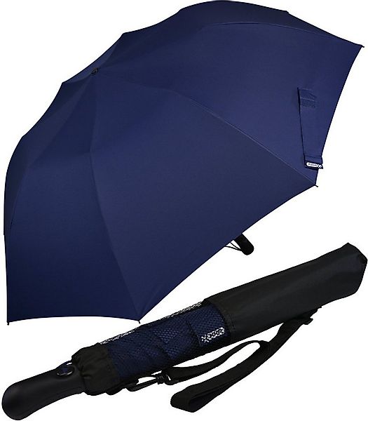 iX-brella Taschenregenschirm Trekking Golf-Taschenschirm XXL mit Umhängetas günstig online kaufen