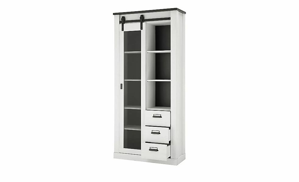 Vitrine  Sintra ¦ weiß ¦ Maße (cm): B: 92 H: 200 T: 37.0 Schränke > Vitrine günstig online kaufen