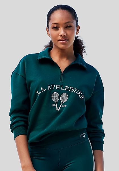 LASCANA ACTIVE Sweatshirt "Tennis", mit Stehkragen und Reißverschluss günstig online kaufen