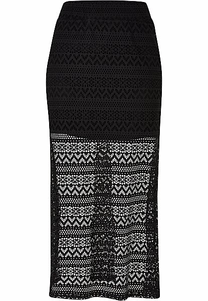 URBAN CLASSICS Jerseyrock "Urban Classics Damen Ladies Stretch Crochet Lace günstig online kaufen