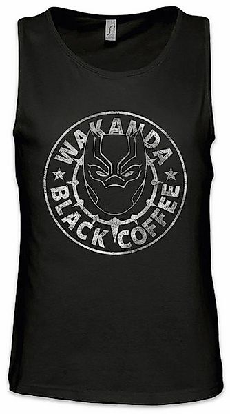 Urban Backwoods Tanktop Wakanda Black Coffee Ärmelloses T-Shirt Kaffee Comi günstig online kaufen