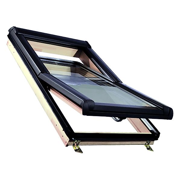 Roro Holz-Dachfenster KB5.1 VSG 114 cm x 140 cm Kiefer günstig online kaufen