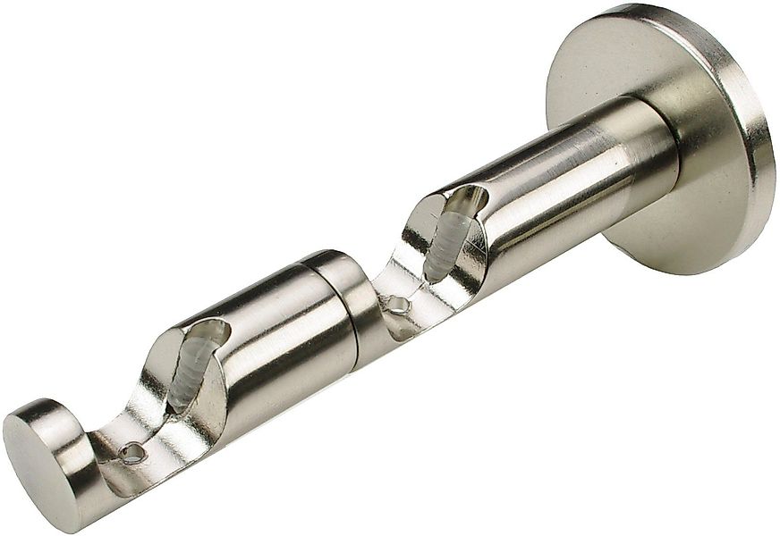 Liedeco Gardinenstangenhalter Kombiträger, Träger 2-läufig "France", günstig online kaufen