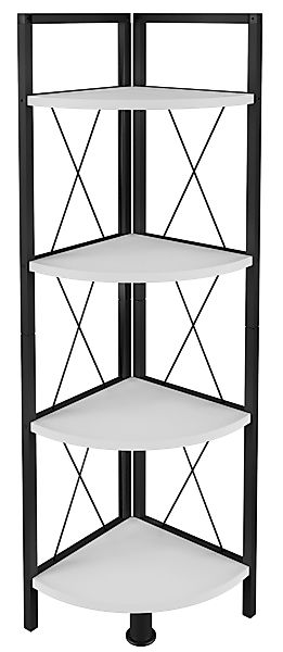 VCM Standregal Holz Metall Eckregal Bücher günstig online kaufen