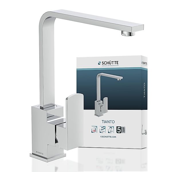 Schütte Spültischarmatur Tianto 360° schwenkbarer Wasserhahn, günstig online kaufen