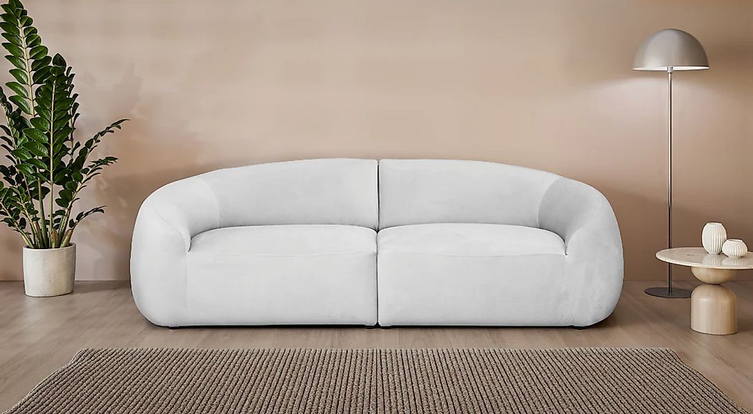 LeGer Home by Lena Gercke Big-Sofa "Designersofa, organische Form, Maße B/T günstig online kaufen