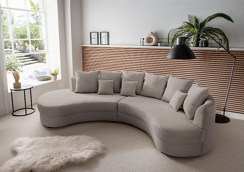 Home affaire Ecksofa "Limoncello organische Formensprache, OTTOs Choice, L- günstig online kaufen