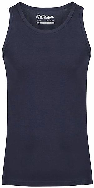 Garage Stretch Basic Singlet Dunkelblau - Größe XL günstig online kaufen