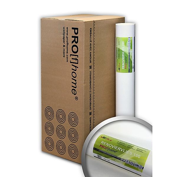 PROFHOME Renoviervlies 150 g Malervlies Saniervlies Vliestapete 1 Karton mi günstig online kaufen