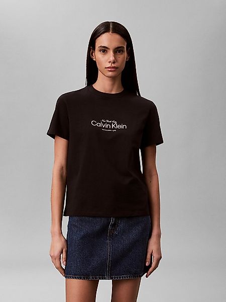 Calvin Klein Jeans T-Shirt Regular fit, mit Logoschriftzug günstig online kaufen