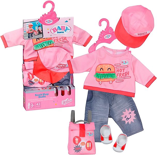 Baby Born Puppenkleidung Snack Shop Outfit, günstig online kaufen