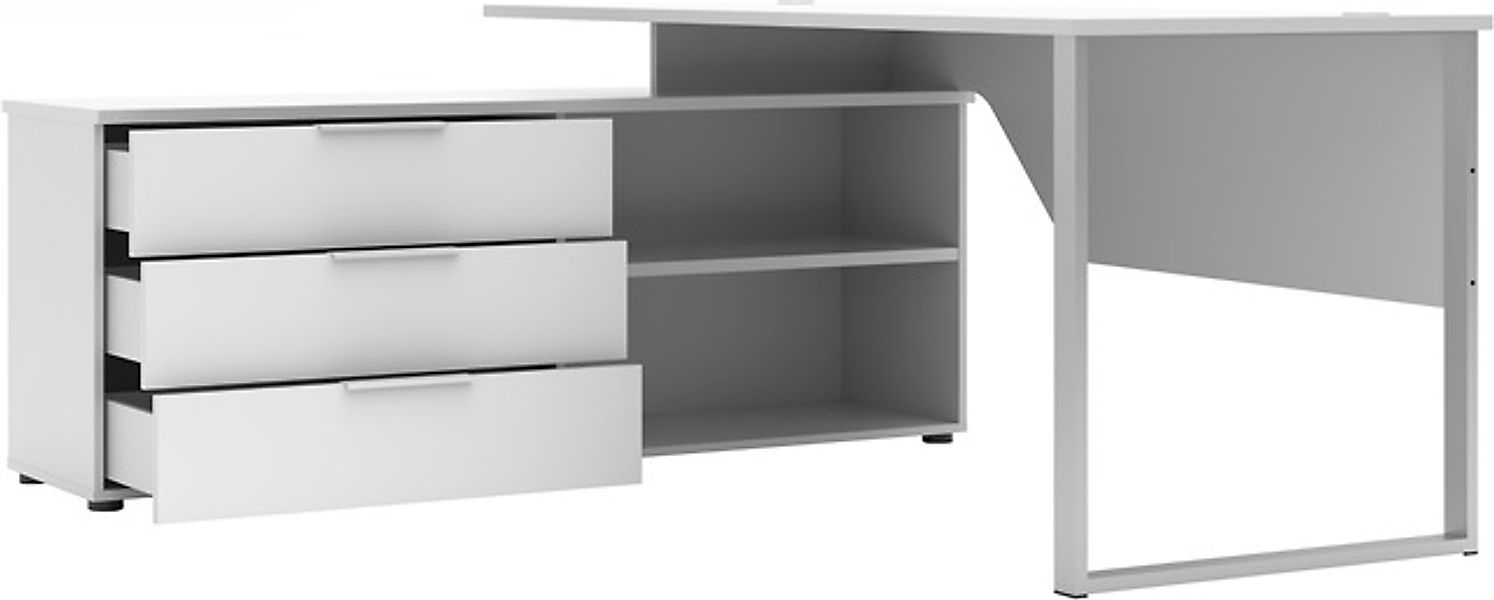 Innostyle Schreibtisch »Schreibtisch Santorin, 180/77/160 cm ( B/H/T)« 1 St günstig online kaufen