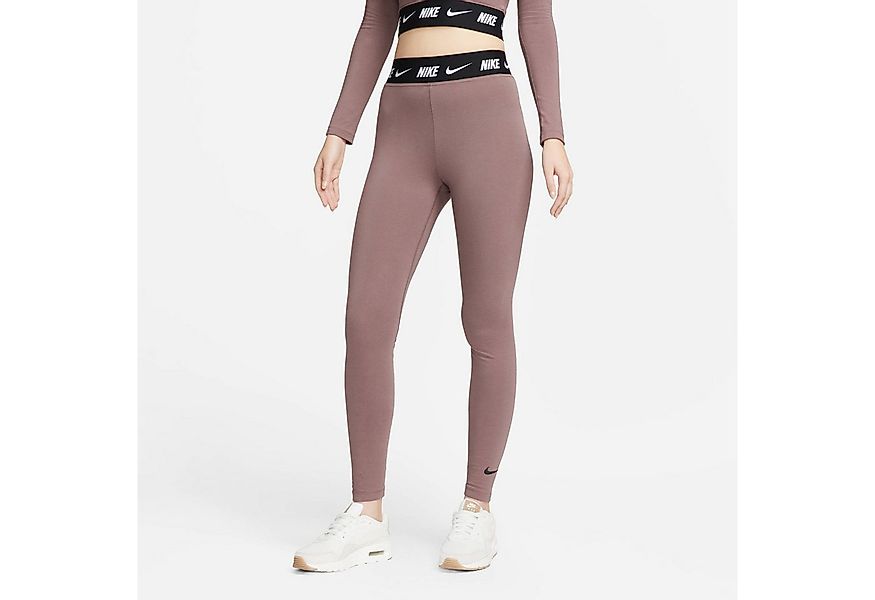 Nike Lauftights W NSW CLUB HW LGGNG PLUM ECLIPSE/BLACK günstig online kaufen