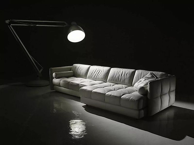 JVmoebel Ecksofa Designer Ledersofa Ecksofa Polster Eck Couch Sitz Eck L Fo günstig online kaufen