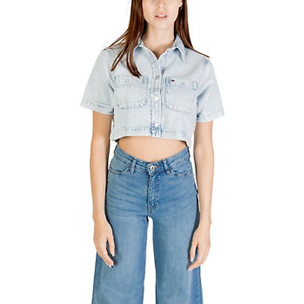 Tommy Hilfiger  Blusen CROPPED SS SHIRT CI6 DW0DW21072 günstig online kaufen