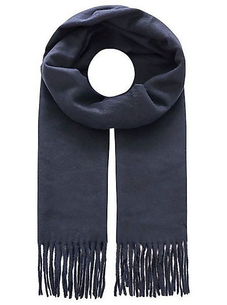 Zwillingsherz Schal "Wollmix Uni", mit Fransenabschluss günstig online kaufen