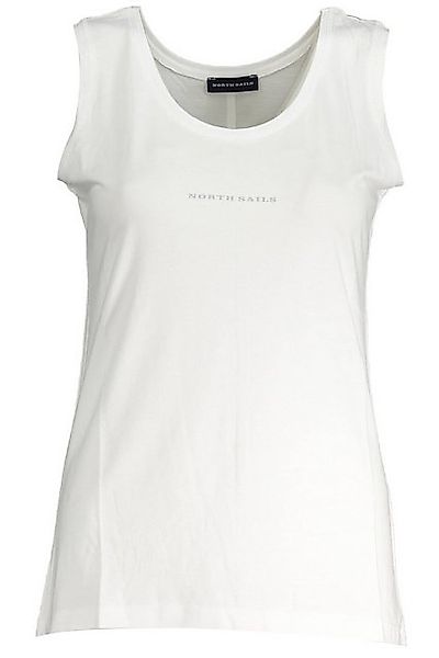 North Sails T-Shirt Damen Bio-Baumwolle Top Weiß mit Druck & günstig online kaufen