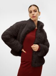 Vero Moda Fellimitatjacke VMMONROE SHORT JACKET günstig online kaufen