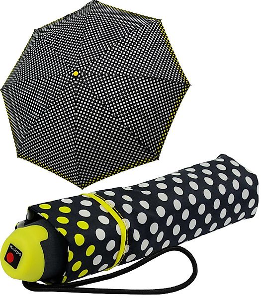 Knirps® Taschenregenschirm E.051 ping pong yellow, günstig online kaufen