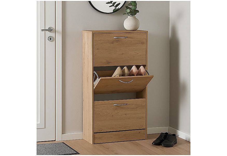 HTI-Living Schuhkipper Schuhschrank Thekla Artisaneiche (Stück, 1 St., 1 Sc günstig online kaufen