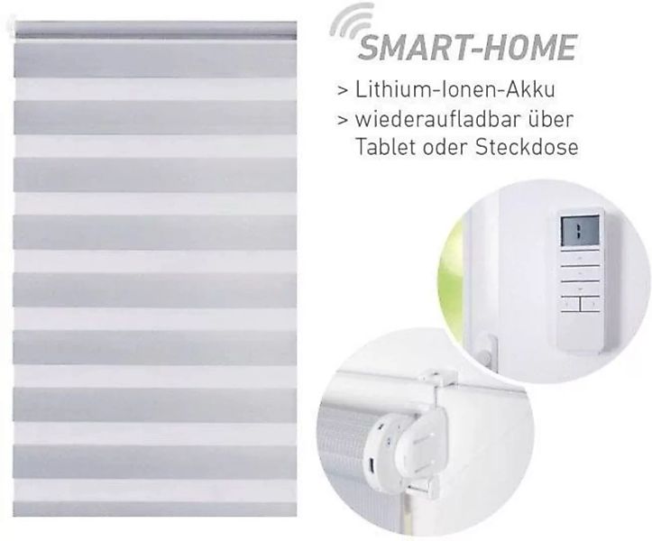 Good Life Elektrisches Rollo »Wave - SMART HOME«, Lichtschutz, ohne Bohren, günstig online kaufen