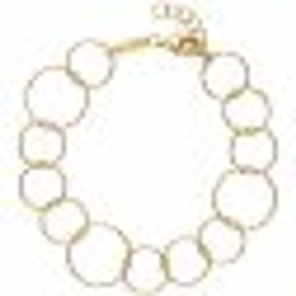 Armband 925/- Sterling Silber vergoldet 19,5 cm günstig online kaufen