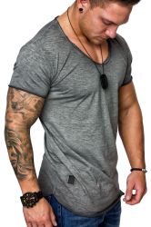 REPUBLIX T-Shirt AVA Herren Vintage Oversize günstig online kaufen