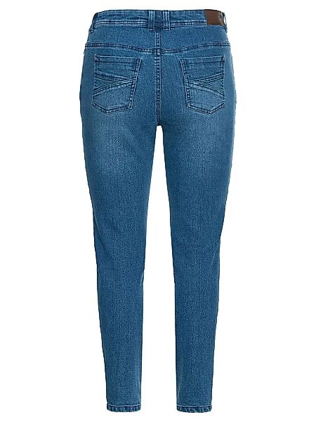 Sheego Stretch-Jeans "Große Größen", skinny, mit vorverlegter Teilungsnaht günstig online kaufen