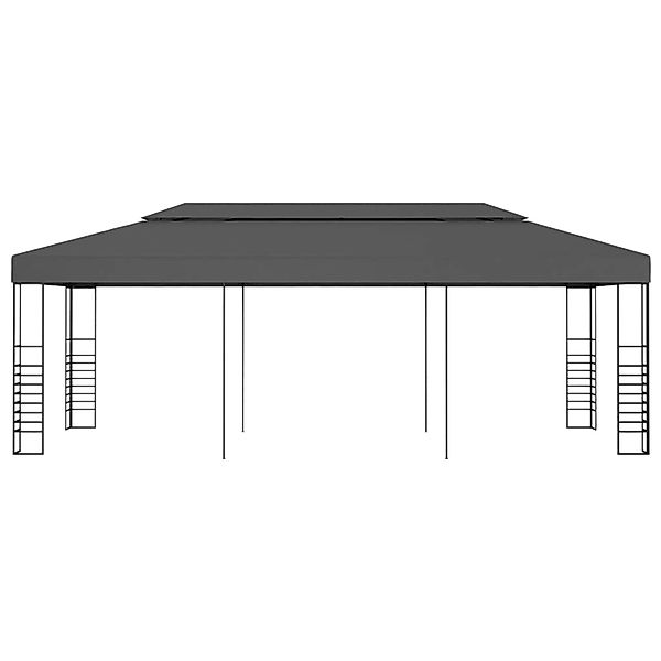 vidaXL Partyzelt Gartenpavillon 3x6 m Anthrazit günstig online kaufen