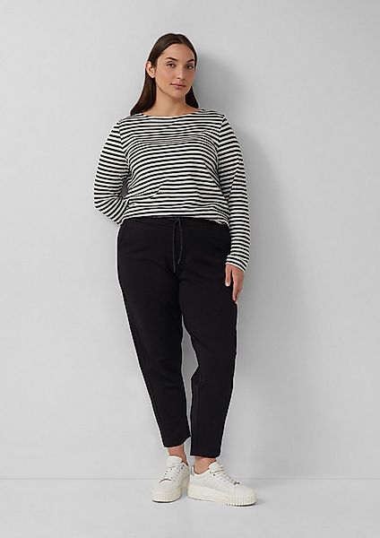 s.Oliver Jogginghose Hose Interlock-Jogpants mit Elastikbund günstig online kaufen