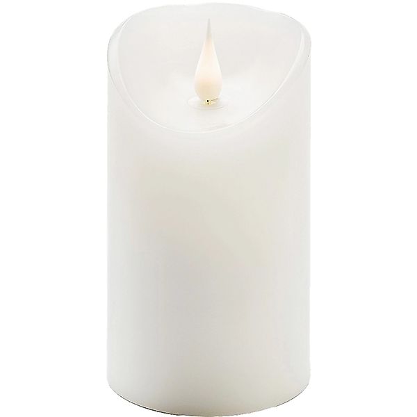 Konstsmide LED Echwachskerze 3D Flamme Höhe 13,5 cm Timer günstig online kaufen