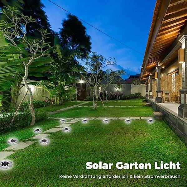 BlingBin LED Solarleuchte Solar Bodenleuchten, LED günstig online kaufen